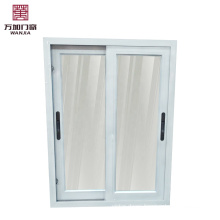 double glass aluminium sliding window/blind inside double glass window/sliding glass reception window